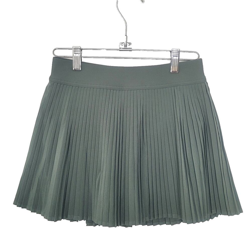 Lululemon Varsity High-Rise Pleated Tennis Skirt Size 4 Sage Green Preppy Tennis